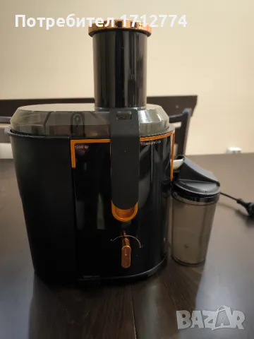 Сокоизстисквачка за плодове и зеленчуци Cecotec ExtremeTitanium 19000 XXL, 1300 W, снимка 2 - Сокоизстисквачки и цитрус преси - 48699477