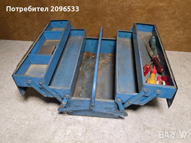 Немска метална кутия 42х22х22, снимка 3 - Куфари с инструменти - 52081261