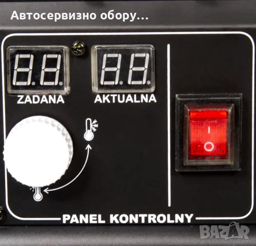 Дизелов калорифер MAR-POL, 30 kW, 550 м³/час, 12 литра, LCD дисплей, термостат и регулатор, снимка 5 - Други инструменти - 48055859