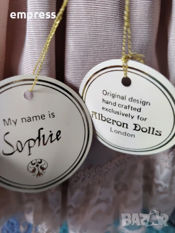 Порцеланова кукла Alberon Sophie , снимка 7 - Колекции - 53189287