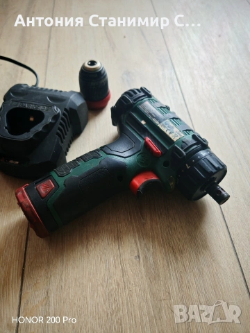 Parkside pbsa 12 c2 винтоверт , снимка 4 - Винтоверти - 53349197