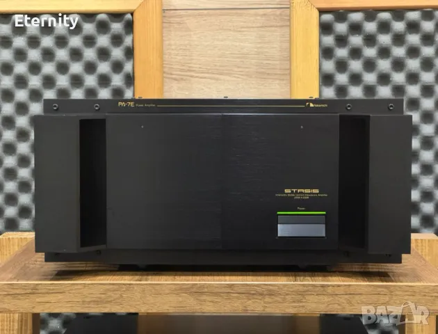 Nakamichi PA-7 Stasis Vintage Power Amplifier, 200W x 2, Nelson Pass Design, снимка 2 - Ресийвъри, усилватели, смесителни пултове - 49578492