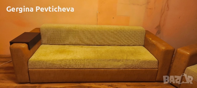 Продаваме диван и фотьойл хубава луксозна мебел , снимка 15 - Дивани и мека мебел - 53469809