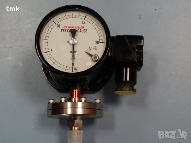 ел. контактен манометър, снимка 2 - Резервни части за машини - 28672927