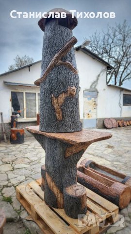 Градинско барбекю от щампован бетон, снимка 6 - Барбекюта - 40224920