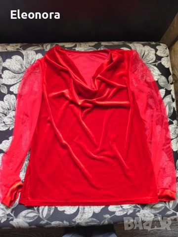 Червена блуза 