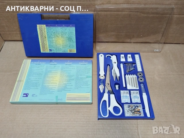 Соц НОВ Шивашки Немски Комплект За Шиене. / НОМЕР 649., снимка 14 - Антикварни и старинни предмети - 53327286