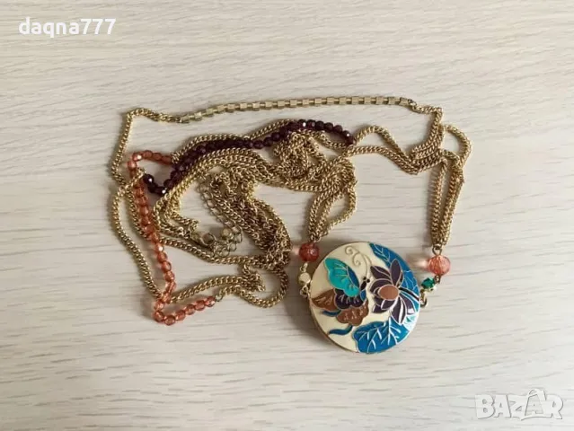 Красиво колие Германия, снимка 7 - Колиета, медальони, синджири - 49581311