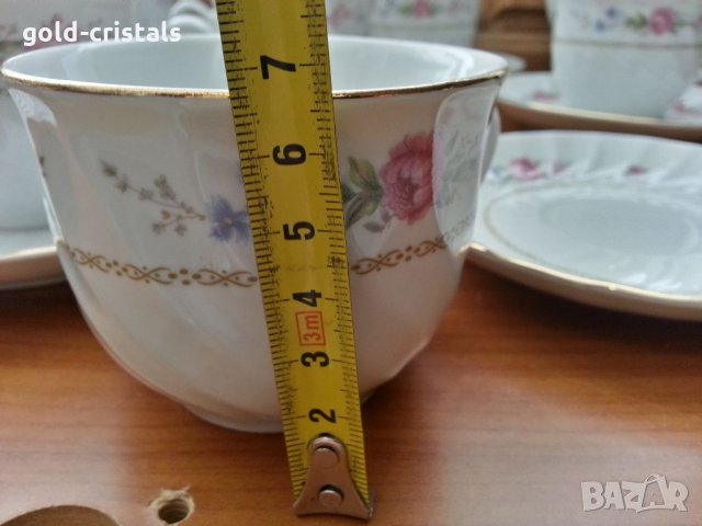 Стар български порцелан чаши са чай , снимка 7 - Антикварни и старинни предмети - 33413974