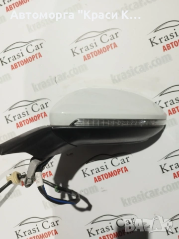 дясно и ляво огледало за  VW golf 7 2020г с прибиране и подгрев 9пина, снимка 3 - Части - 53528190