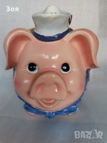 Керамично прасенце , снимка 2 - Играчки за стая - 27664585