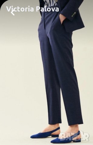 Модерен стилен вълнен панталон,мъжка кройка, снимка 12 - Панталони - 34594112