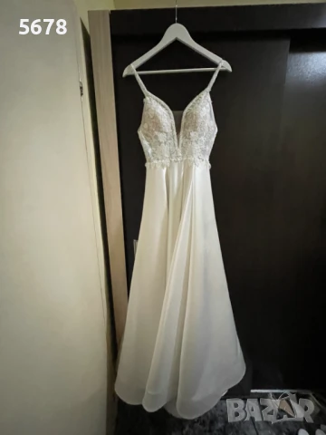 Булчински рокля и було, снимка 2 - Сватбени рокли - 50504623