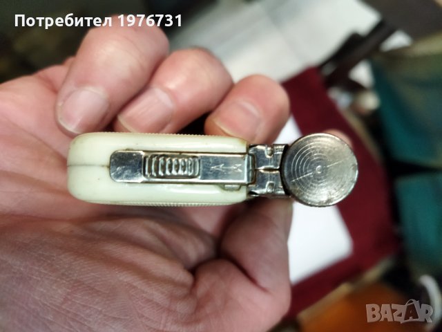 Стара Бензинова Запалка IMCO 6900. тип Пистолет , снимка 3 - Антикварни и старинни предмети - 43409166