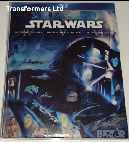 Blu-ray-Star Wars-The Original Trilogy-4-5-6, снимка 1 - Blu-Ray филми - 43370244