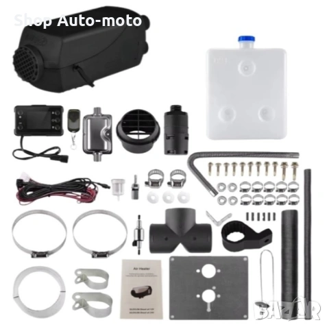 Дизелова суха печка Automat-5kW, 12V / 24V, LCD дисплей и дистанционно управление