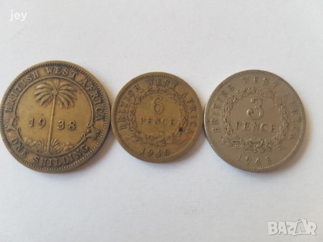 Лот монети Британска западна Африка, снимка 1