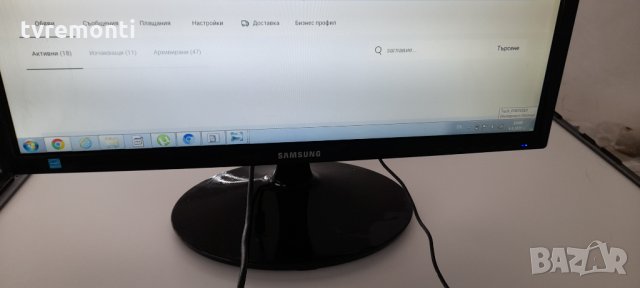 LЕD монитор 22 Samsung, снимка 3 - Монитори - 32419494