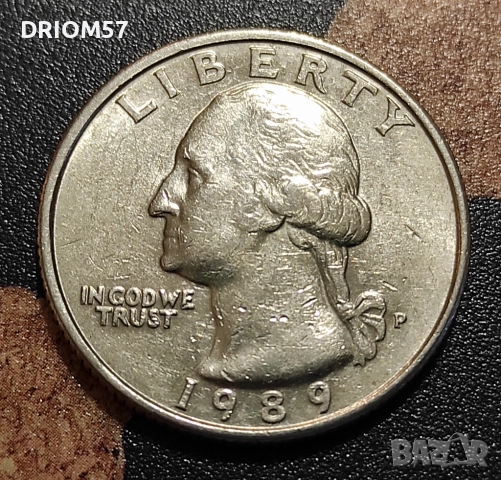 Монети САЩ - 4 бр. [1989,1993,1995,1999], снимка 2 - Нумизматика и бонистика - 52585574