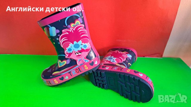 Английски детски гумени ботуши , снимка 9 - Детски боти и ботуши - 43574515