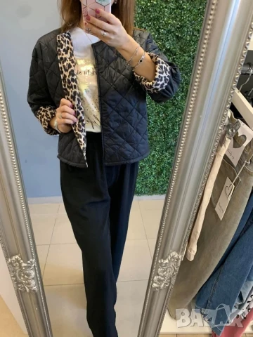 къси якета с леопардов акцент , снимка 4 - Якета - 50871143