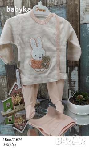 Комплекти за момичета до 24м, снимка 14 - Комплекти за бебе - 52516883