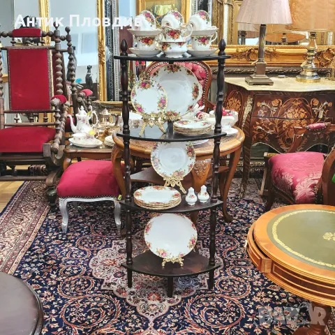 Сервиз за хранене и чай Royal Albert – Old Country Roses, 29 части, снимка 8 - Сервизи - 50387978