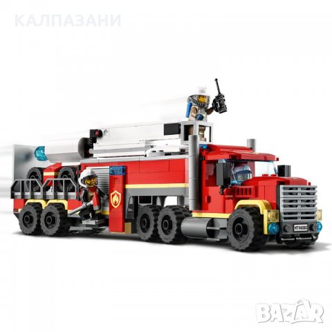 LEGO CITY Команден център на пожарната команда 60282, снимка 4 - Конструктори - 32542338