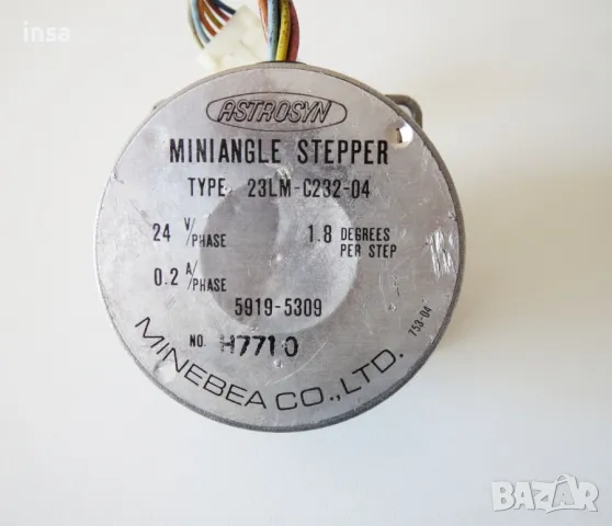 Японски стъпкови мотори NEMA17 и NEMA23 Minebea, Sanyo Denki, Shinano Kenshi, OKI, снимка 6 - Друга електроника - 50218710