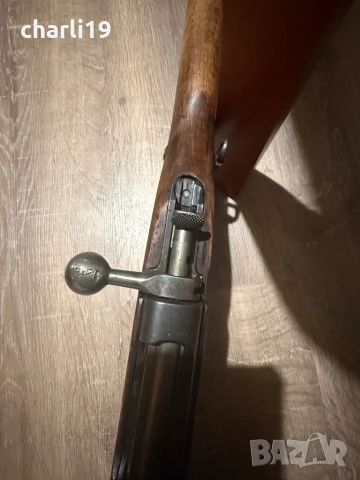 Старинна пушка МАНЛИХЕР с щик, снимка 9 - Антикварни и старинни предмети - 52630505
