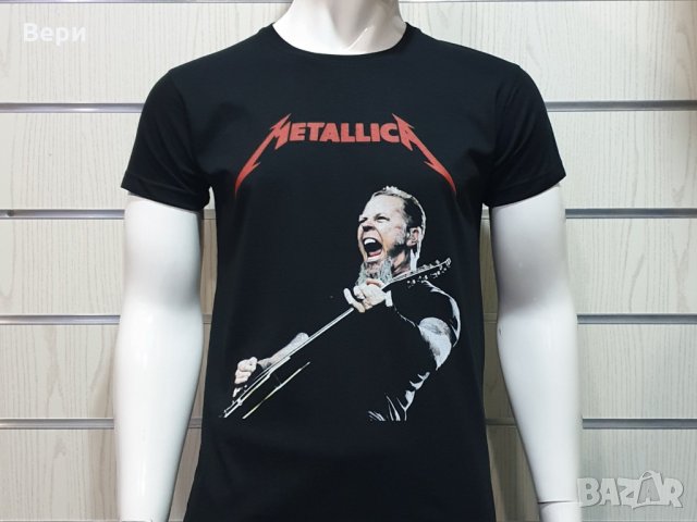 Нова мъжка тениска с дигитален печат на музикалната група METALLICA, снимка 14 - Тениски - 29050893