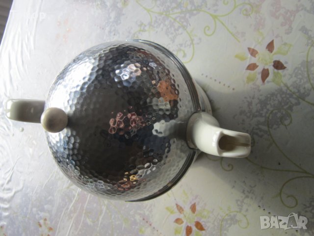 Уникален порцеланов чайник кана Арт Деко , снимка 9 - Други - 27561044