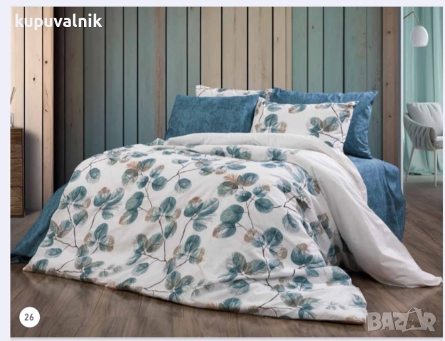 Луксозен спален комплект / спално бельо - Ранфорс 100% памук, снимка 8 - Спално бельо - 51990711