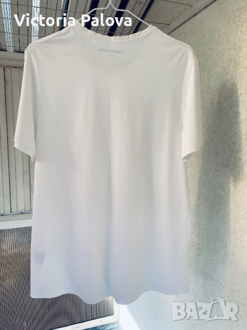 Бяла тънка тениска Германия, снимка 2 - Тениски - 38967442
