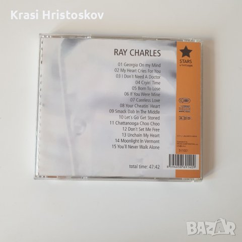 STARS VINTAGE-RAY CHARLES cd, снимка 3 - CD дискове - 43481095