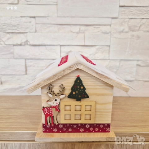 Коледна декорация къщичка
