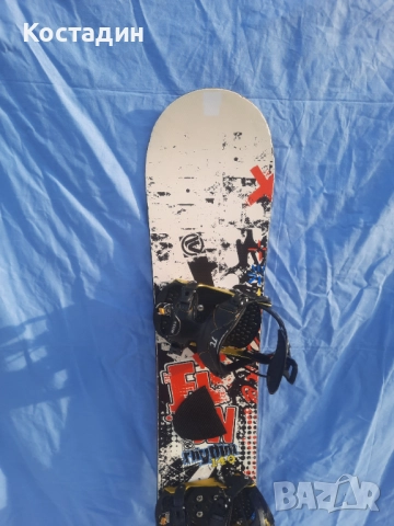сноуборд   FLOW rhythm  140см. с автомати.  , снимка 2 - Зимни спортове - 52668095