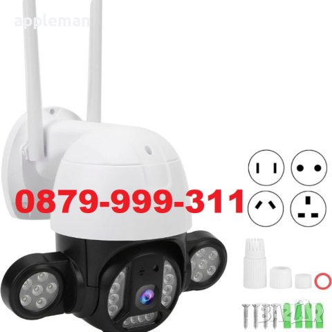 КУПОЛНА БЕЗЖИЧНА wi fi KАМЕРА 6 мегапиксела, снимка 2 - IP камери - 44029931