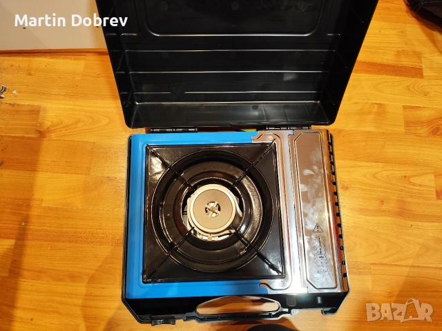 Преносим газов котлон с куфар – компактен и удобен