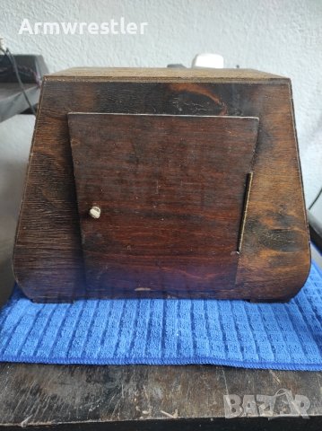 Стар Немски Настолен Механичен Часовник , снимка 5 - Антикварни и старинни предмети - 43514665