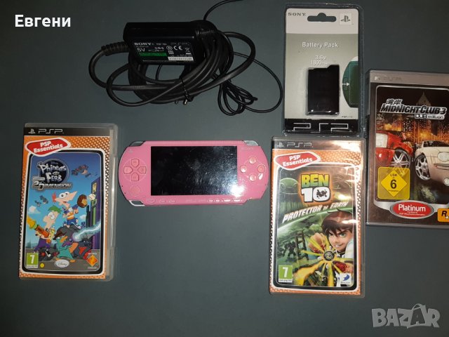 ПСП PSP Конзола PSP и оригинални игри, снимка 1 - Други игри и конзоли - 38708191