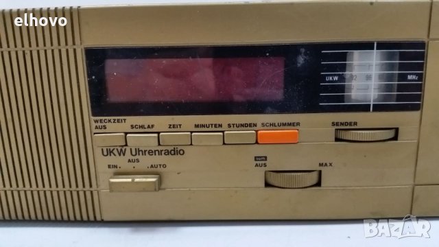 Радиочасовник SEG F-402, снимка 2 - Радиокасетофони, транзистори - 26452878