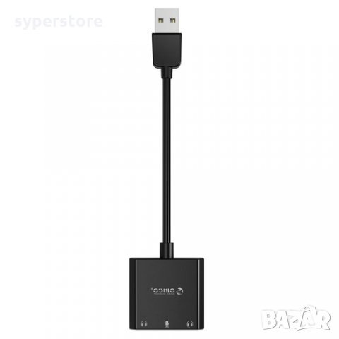 Звукова карта на USB Orico SKT3-BK-BP - USB Sound Card External, снимка 2 - Други - 35490264
