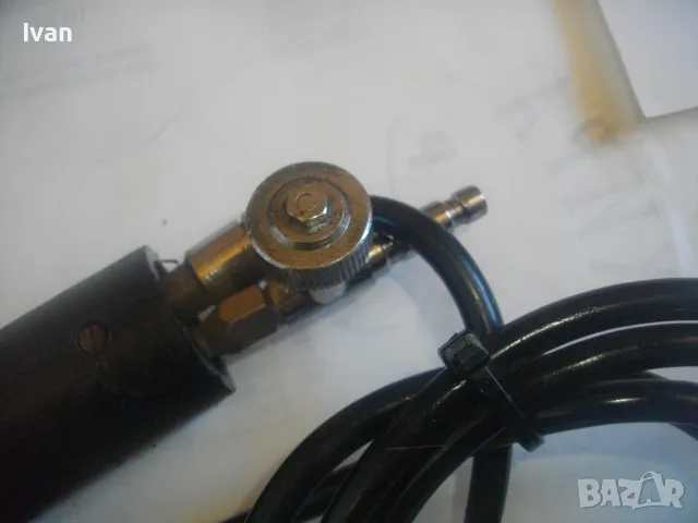 Българска ЕЛЕКТРИЧЕСКА ЛЕПАЧКА ЗА ПЛАСТМАСА С ТОПЪЛ ВЪЗДУХ от компресор Заваръчен апарат пластмаси, снимка 11 - Компресори - 47662167