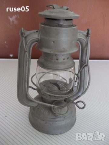 Фенер "FROWO - №50-GDR" газен ветроупорен германски от соца, снимка 6 - Колекции - 51488930