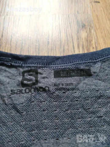 Salomon - безшевна мъжка тениска М, снимка 3 - Тениски - 49844312