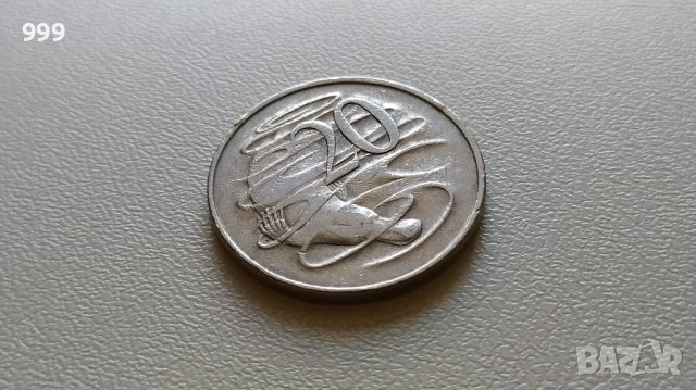20 цента 1966 Австралия