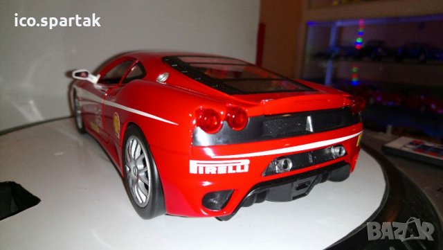 Ferrari 1 18 430 Challenge Hot whеels black , снимка 13 - Колекции - 32338202