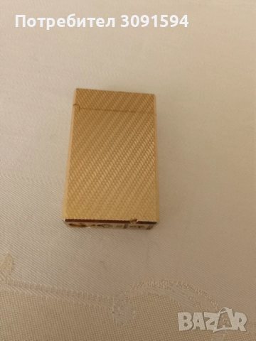   Винтидж Позлатена Газова запалка Zaima  Japan . Работи добре! Напълно обслужена!, снимка 2 - Запалки - 51829944