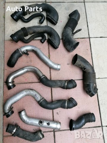 Маркучи Турбо BMW E60 E61 E63 E64 E65 E90 E91 E92 E93 БМВ Турбо пътища Турбо път Тръба кулер , снимка 2 - Части - 37182019